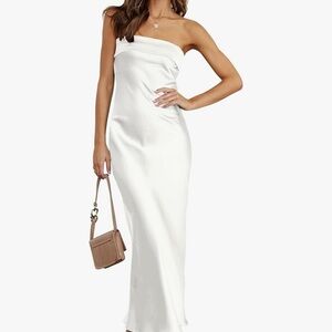 Amazon White Maxi Dress